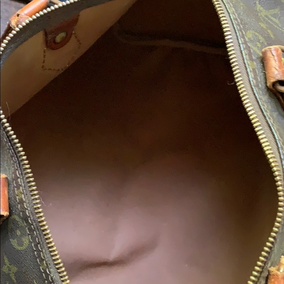 Louis Vuitton Speedy 30 Authentic MM Vtg Satchel - Picture 6 of 8